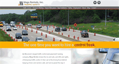 Desktop Screenshot of megarentalsinc.com